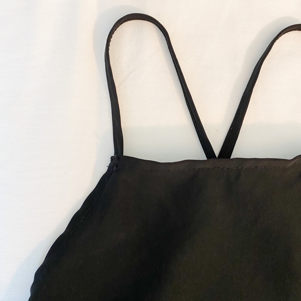 Brandy Melville Black Halter Dress